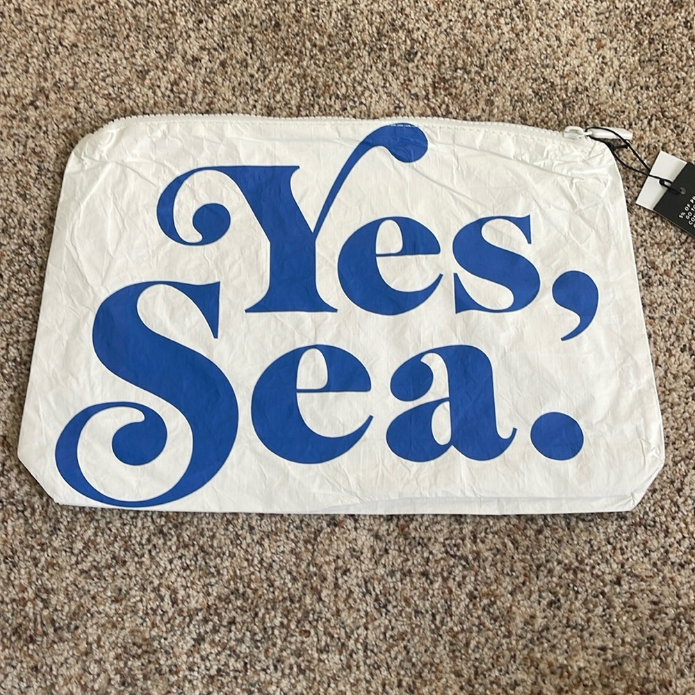 New Yes, Sea. Aloha Collection Pouch